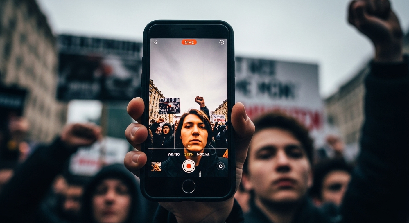 Smartphone Sebagai Senjata: Kebangkitan Jurnalisme Warga di Era Protes Global